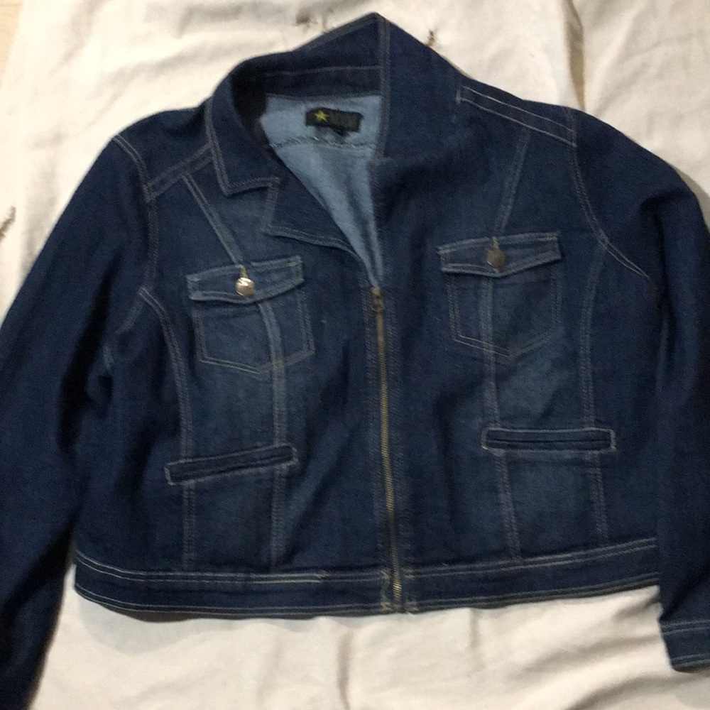 Plus size Cropped Jean